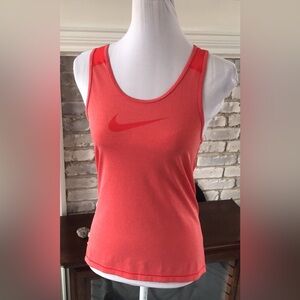 2 for $30 NIKE “Pro” DriFit Cool Gray Racerback Training Tank Top Womens Swoosh